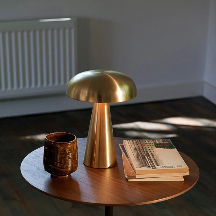 Rechargeable Mushroom LED Lamp - Touch Dimming