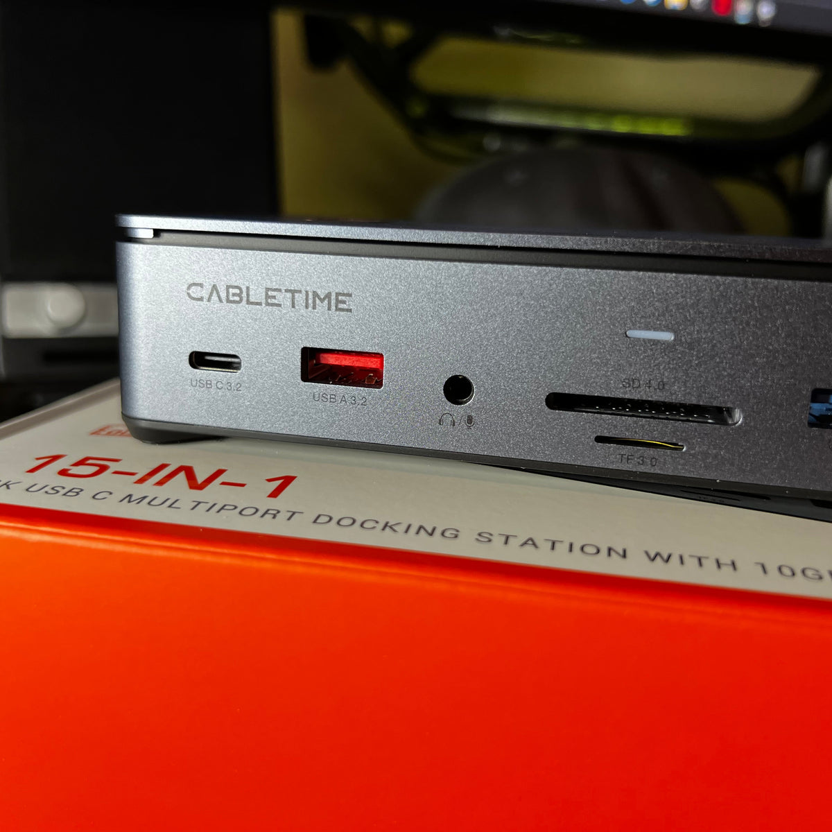 CABLETIME 8K 15 in 1 Docking Station