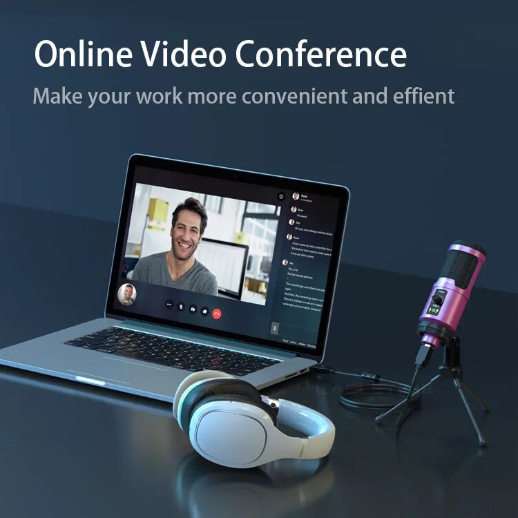 CABLETIME USB Professional Microphone