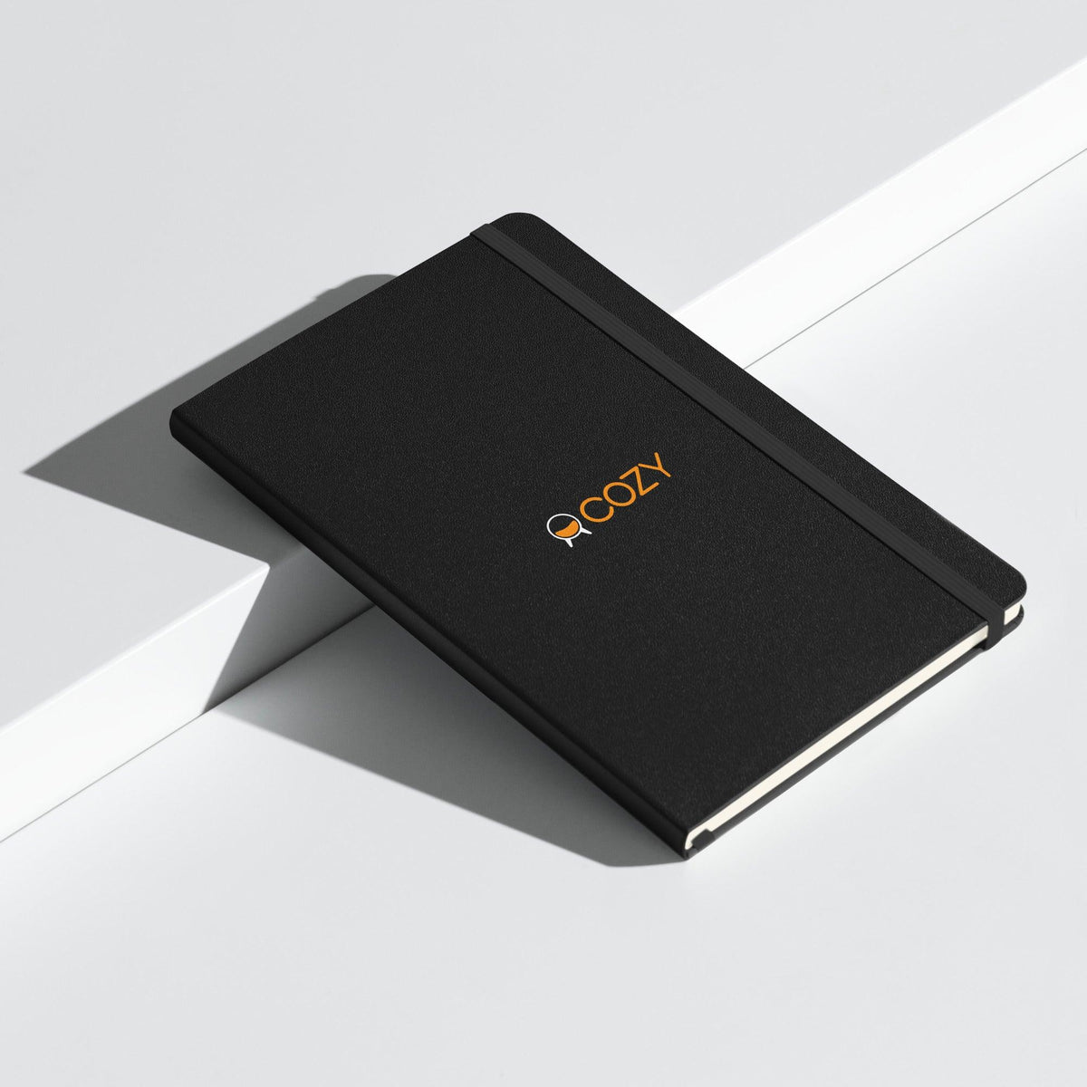 Branded Hardcover bound notebook - Office Cozy
