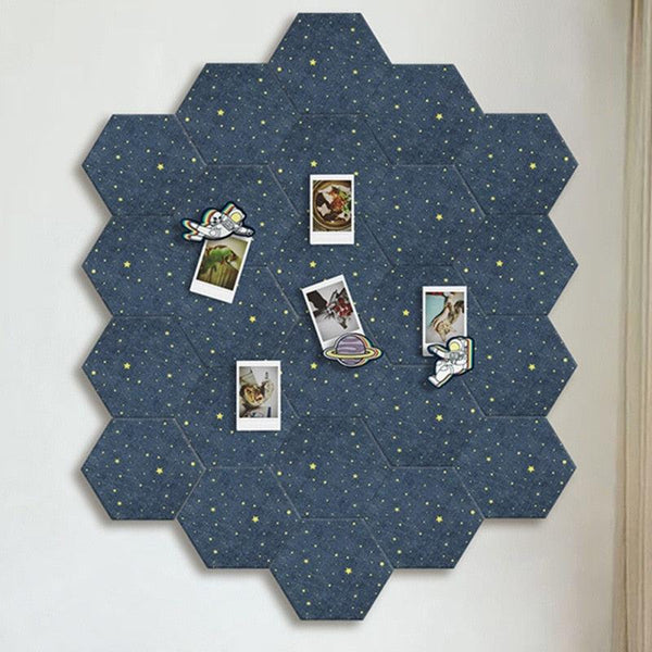 Hexagon Cork Board - Office Cozy