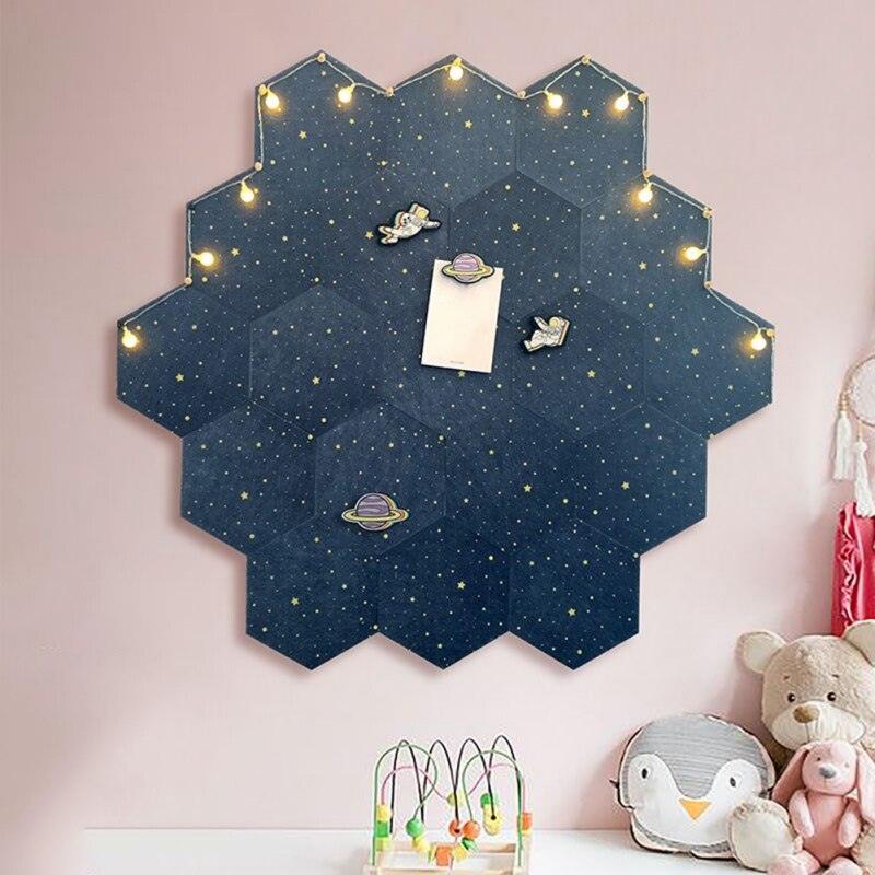 Hexagon Cork Board - Office Cozy