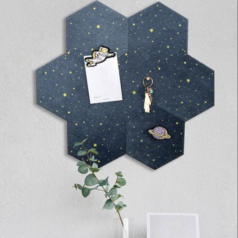 Hexagon Cork Board - Office Cozy
