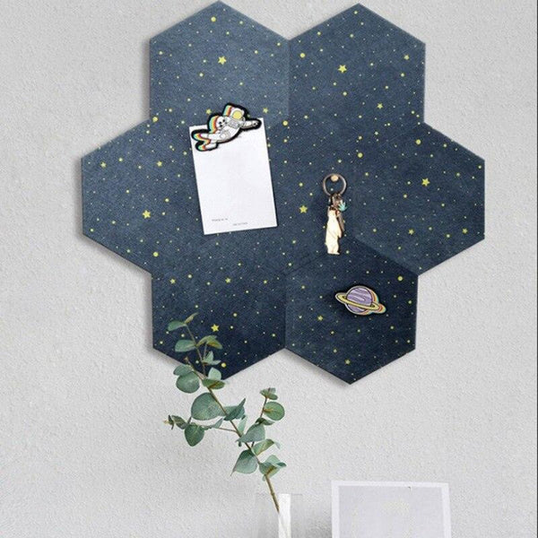 Hexagon Cork Board - Office Cozy