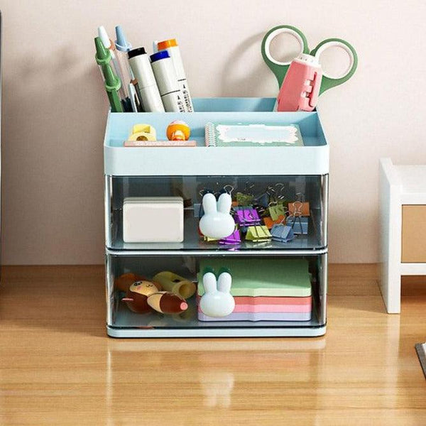 Pastel Desktop Organizer - Office Cozy