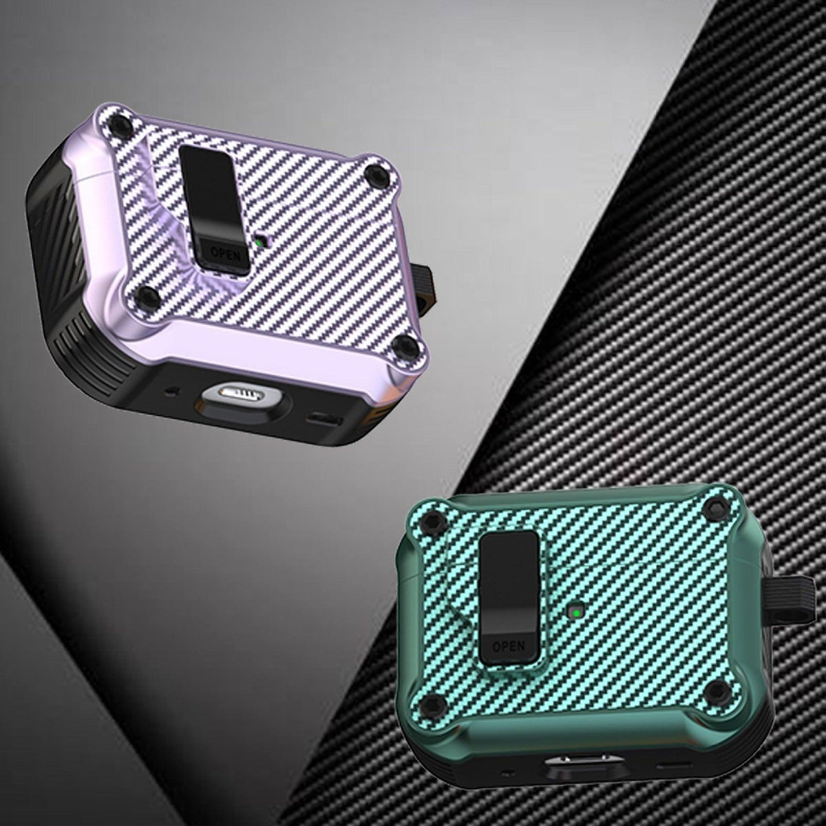 Protective Airpod Magnetic Lock Case - Office Cozy