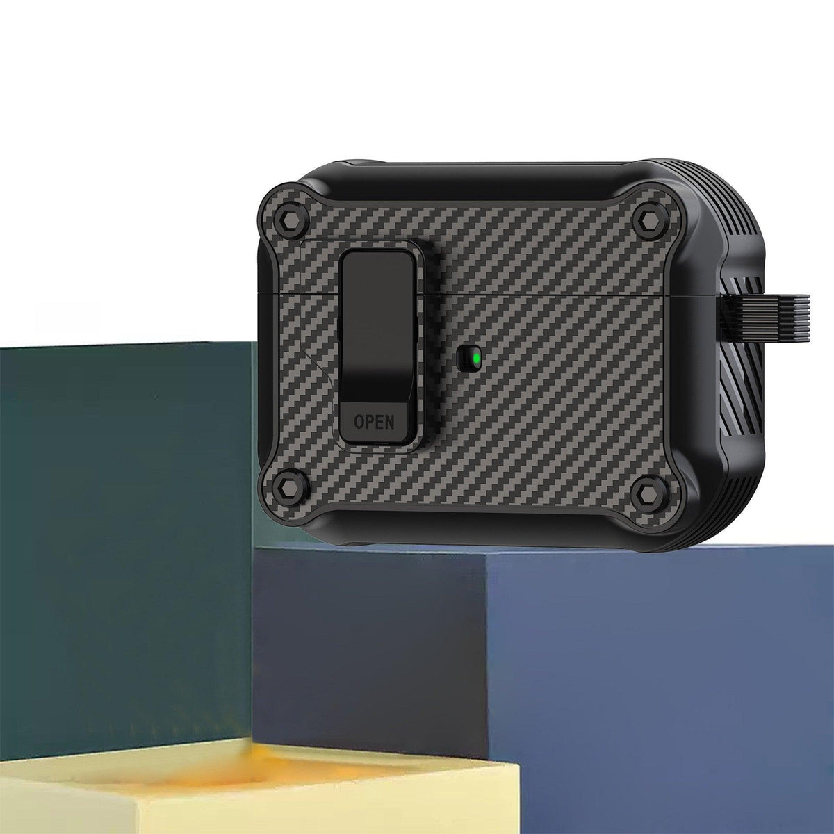 Protective Airpod Magnetic Lock Case - Office Cozy