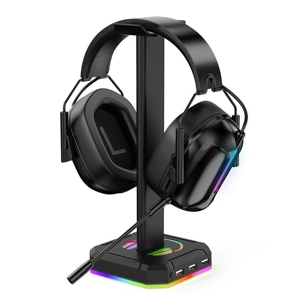 RGB Headphone Stand - Office Cozy
