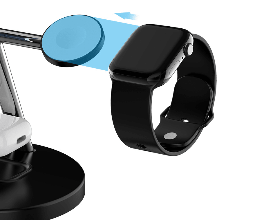 Three In One Magnetic Wireless Charger - Office Cozy