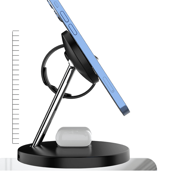 Three In One Magnetic Wireless Charger - Office Cozy