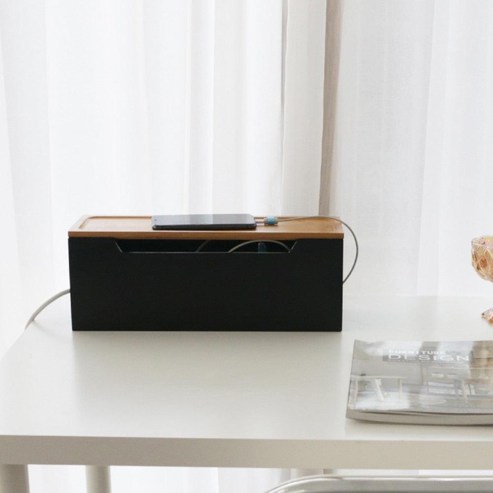 Wire Cable Storage Box - Office Cozy